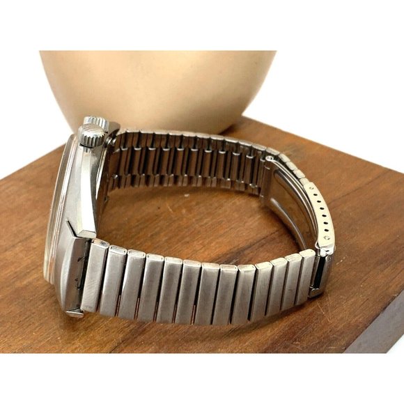 Glycine Airman SST Men's Watch Vintage Swiss Automatic Black Orange Dial - Picture 8 of 13